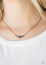 Load image into Gallery viewer, Paparazzi 💜 &quot;In Flight Fashion&quot; -- Copper Necklace
