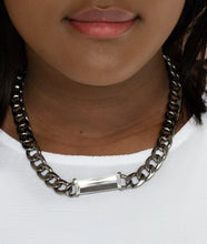 Load image into Gallery viewer, Paparazzi 💜 Urban Royalty - Black  Necklace
