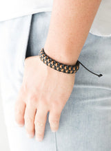 Cargar imagen en el visor de la galería, Paparazzi 💜 KNOT Again! - Brown  Bracelet
