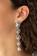 Load image into Gallery viewer, Paparazzi 💜 &quot;Drippin&#39; in Starlight&quot; -- Hematite/Silver Earrings
