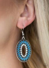 Load image into Gallery viewer, Paparazzi 💜 &quot;Fishing for Fabulous&quot; -- Blue Earrings
