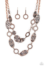 Charger l&#39;image dans la galerie, Paparazzi 💜 &quot;Trippin&#39; On Texture&quot; -- Copper Necklace
