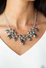 Load image into Gallery viewer, Paparazzi 💜 &quot;Debutante Drama&quot; -- Hematite/Silver Necklace
