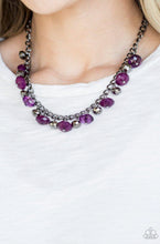 Cargar imagen en el visor de la galería, Paparazzi 💜 &quot;Runway Rebel&quot; -- Purple Necklace
