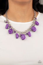 Cargar imagen en el visor de la galería, Paparazzi 💜 &quot;Grand Canyon Grotto&quot; -- Purple Necklace
