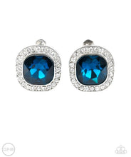 Load image into Gallery viewer, Paparazzi 💜 &quot;The Fame Game&quot; -- Blue Earrings
