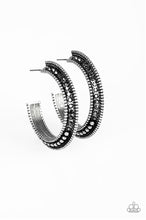 Load image into Gallery viewer, Paparazzi 💜 &quot;Retro Reverberation&quot; -- Silver Earrings
