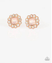 Load image into Gallery viewer, Paparazzi 💜 &quot;Little Lady&quot; -- Copper/White Earrings
