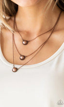 Cargar imagen en el visor de la galería, Paparazzi 💜 &quot;A Love For Luster&quot; -- Copper Necklace
