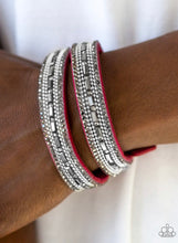 Charger l&#39;image dans la galerie, Paparazzi 💜 &quot;Shimmer &amp; Sass&quot; -- Pink Urban Wrap Bracelet
