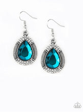 Load image into Gallery viewer, Paparazzi 💜 &quot;Grandmaster Shimmer&quot; -- Blue Earrings
