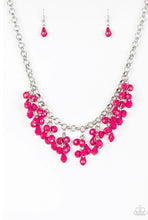 Cargar imagen en el visor de la galería, Paparazzi 💜 &quot;Modern Macarena&quot; -- Pink Necklace
