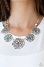 Load image into Gallery viewer, Paparazzi 💜 &quot;Written in the Star-Lilies&quot; -- Multi-Color Necklace
