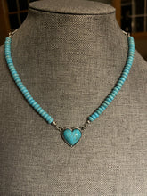 Load image into Gallery viewer, Paparazzi 💜 Country Sweetheart - Blue  Necklace
