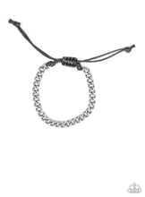 Charger l&#39;image dans la galerie, Paparazzi 💜 “Goal” — Men’s (unisex) Silver Urban Bracelet
