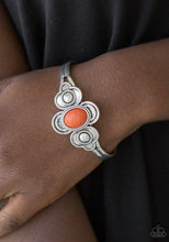 Load image into Gallery viewer, Paparazzi 💜 &quot;Dream Cowgirl&quot; -- Orange Cuff Bracelet
