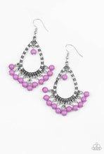 Load image into Gallery viewer, Paparazzi 💜”Positively Prismatic” -- Purple Earrings
