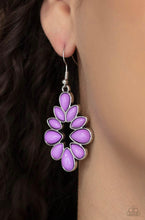 Cargar imagen en el visor de la galería, Paparazzi 💜 &quot;Burst Into Teardrops&quot; -- Purple Earrings
