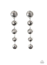 Load image into Gallery viewer, Paparazzi 💜 &quot;Drippin&#39; in Starlight&quot; -- Hematite/Silver Earrings
