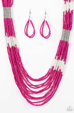 Lade das Bild in den Galerie-Viewer, Paparazzi 💜 &quot;Let It BEAD&quot; -- Pink Necklace
