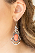 Cargar imagen en el visor de la galería, Paparazzi 💜 &quot;Cameo &amp; Juliet&quot; -- Coral Earrings
