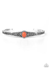 Load image into Gallery viewer, Paparazzi 💜 &quot;Make Your Own Path&quot; -- Orange Cuff Bracelet
