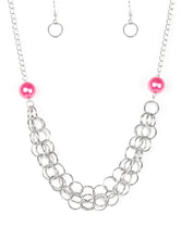 Load image into Gallery viewer, Paparazzi 💜 Daring Diva - Pink  Necklace
