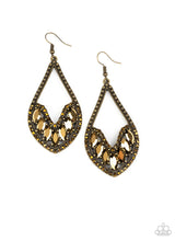 Load image into Gallery viewer, Paparazzi 💜 &quot;Ethereal Expressions&quot; -- Brass Earrings
