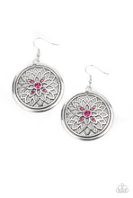 Charger l&#39;image dans la galerie, Paparazzi 💜 &quot;Mega Medallions&quot; -- Pink Earrings
