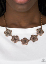 Load image into Gallery viewer, Paparazzi 💜 &quot;Garden Grove&quot; -- Copper Necklace
