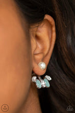 Load image into Gallery viewer, Paparazzi 💜 “Modern Sophistication” - - Blue jacket Earrings
