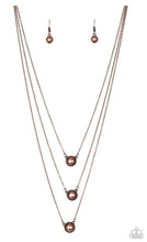 Cargar imagen en el visor de la galería, Paparazzi 💜 &quot;A Love For Luster&quot; -- Copper Necklace
