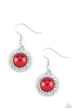 Load image into Gallery viewer, Paparazzi 💜 “Fashion Show Celebrity” -- Red Earrings
