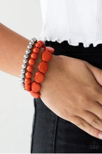 Load image into Gallery viewer, Paparazzi 💜 &quot;Color Venture&quot; -- Orange Bracelet
