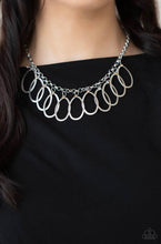 Load image into Gallery viewer, Paparazzi 💜 &quot;Double OVAL-Time&quot; -- Silver/Brown Necklace
