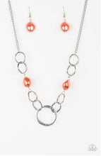 Load image into Gallery viewer, Paparazzi 💜 &quot;Lead Role&quot; -- Orange Necklace
