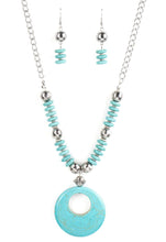 Charger l&#39;image dans la galerie, Paparazzi 💜 Oasis Goddess - Blue  Necklace
