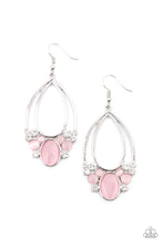 Load image into Gallery viewer, Paparazzi 💜 &quot;Look Into My Crystal Ball&quot; -- Pink Earrings
