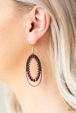 Load image into Gallery viewer, Paparazzi 💜 “Marry Into Money- Red Earrings
