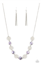 Cargar imagen en el visor de la galería, Paparazzi 💜 Refined Reflections - Purple Necklace
