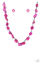 Cargar imagen en el visor de la galería, Paparazzi 💜 &quot;Waikiki Winds&quot; -- Pink Necklace
