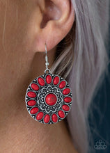 Load image into Gallery viewer, Paparazzi 💜 &quot;Desert Palette&quot; -- Red Earrings
