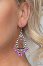 Load image into Gallery viewer, Paparazzi 💜”Positively Prismatic” -- Purple Earrings
