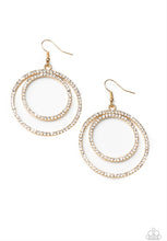 Load image into Gallery viewer, Paparazzi 💜 &quot;Radiating Refinement&quot; -- Gold Earrings
