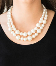 Load image into Gallery viewer, Paparazzi 💜 The More The Modest - Gold pearl Necklace
