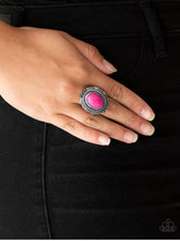 Cargar imagen en el visor de la galería, Paparazzi 💜 &quot;Tumblin&#39; Tumbleweeds&quot; -- Pink Ring
