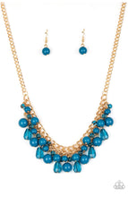 Charger l&#39;image dans la galerie, Paparazzi 💜 &quot;Tour de Trendsetter&quot; -- Blue/Gold Necklace
