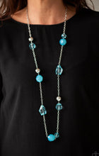 Lade das Bild in den Galerie-Viewer, Paparazzi 💜 Royal Roller - Blue Necklace
