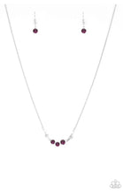 Charger l&#39;image dans la galerie, Paparazzi 💜 &quot;Sparkling Stargazer&quot; -- Purple Necklace
