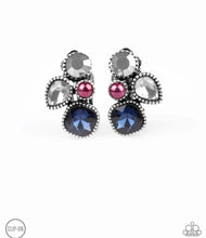 Cargar imagen en el visor de la galería, Paparazzi 💜 &quot;Super Superstar&quot; -- Multi-Color Clip-On Earrings
